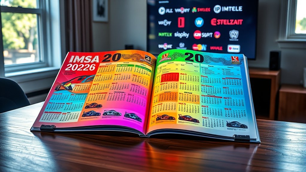 2026 imsa season schedule highlights