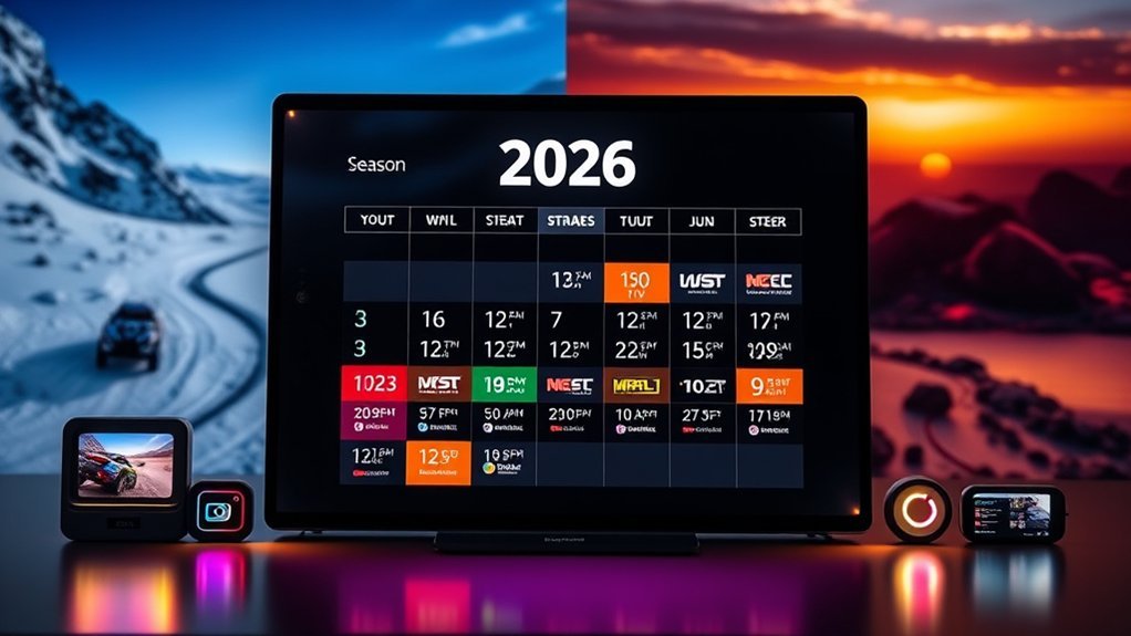 2026 wrc essential dates