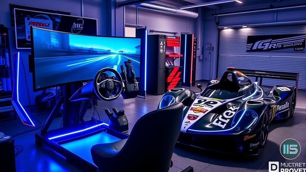 advanced sim racing technology