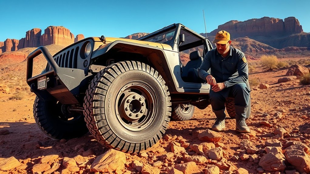 airing down enhances off roading