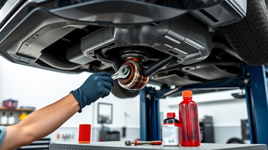 change transmission fluid efficiently