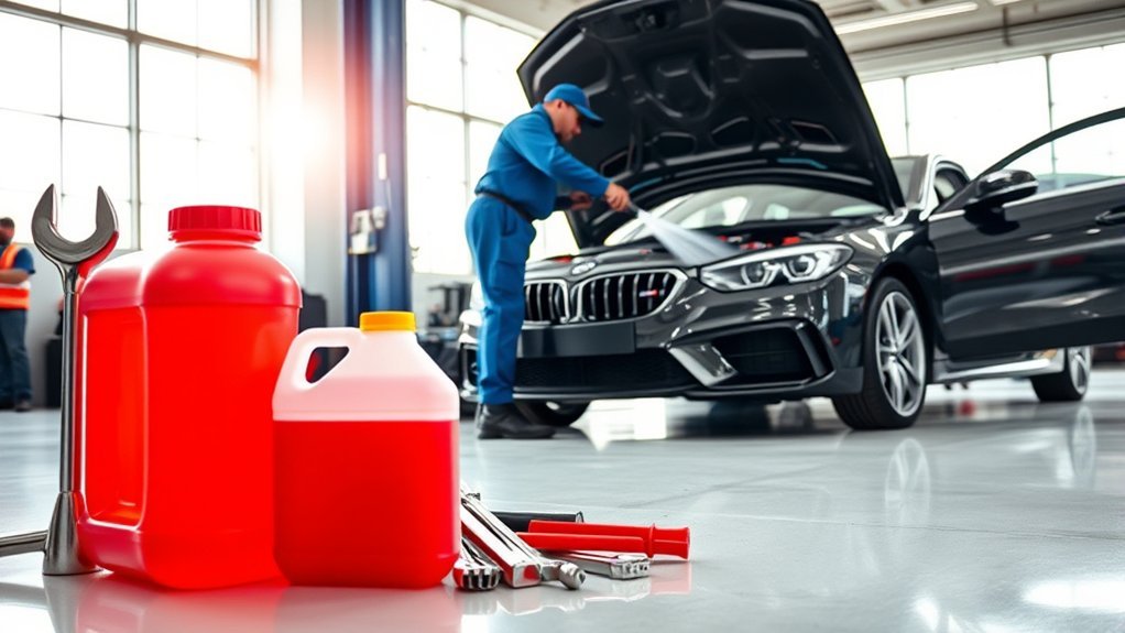 coolant system maintenance procedures