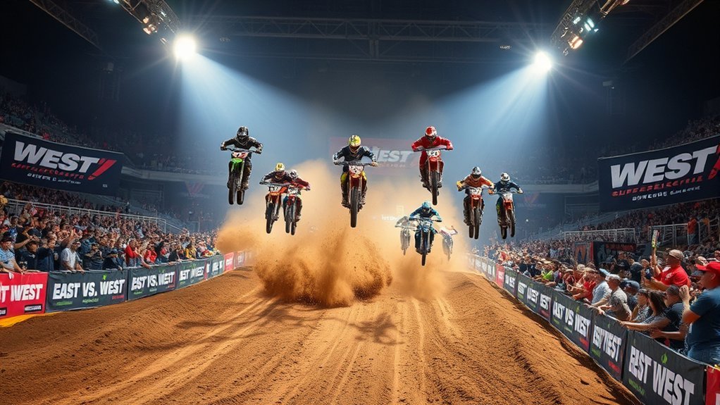 east west showdown excitement awaits