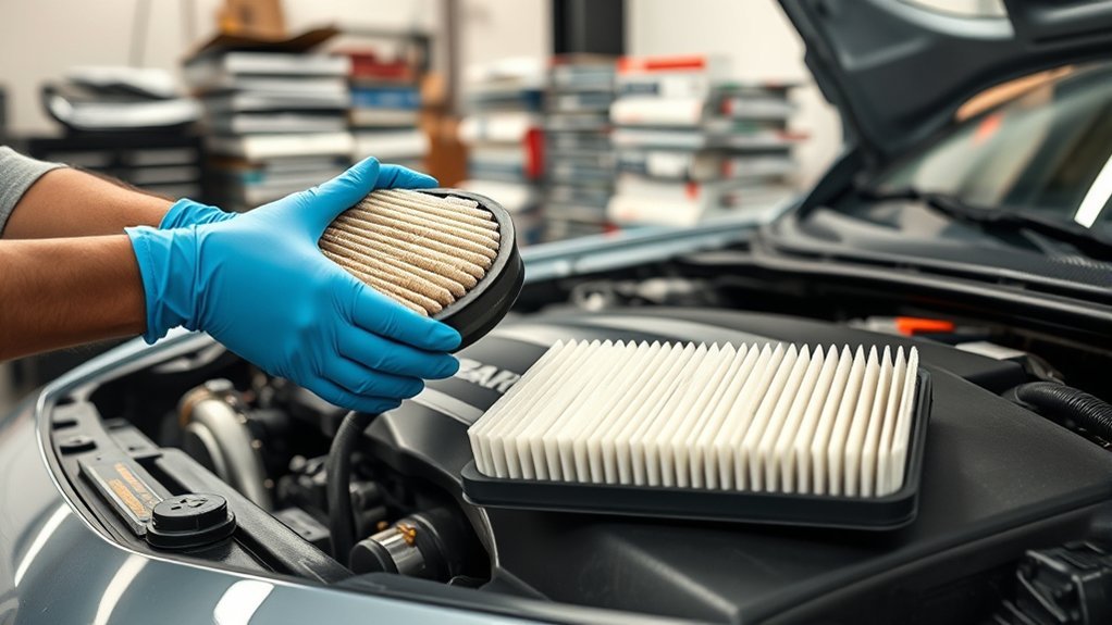 engine air filter maintenance