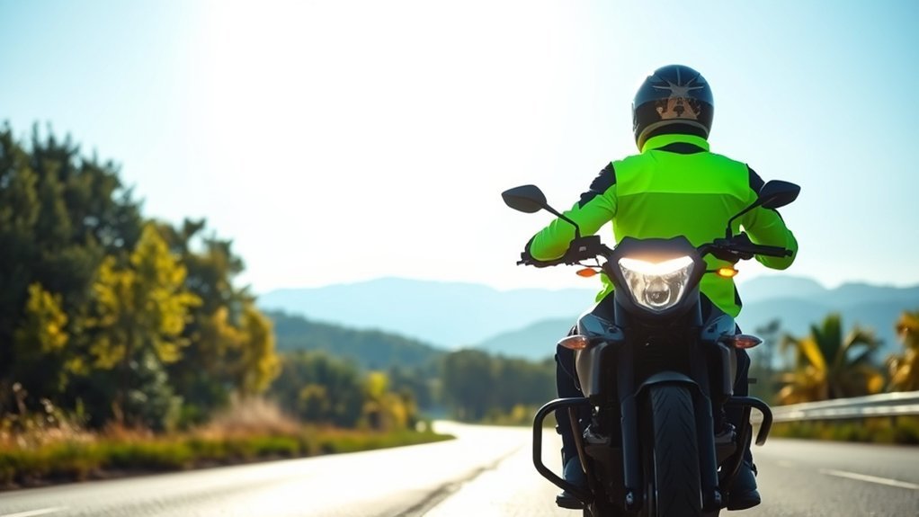 enhance motorcycle visibility safety
