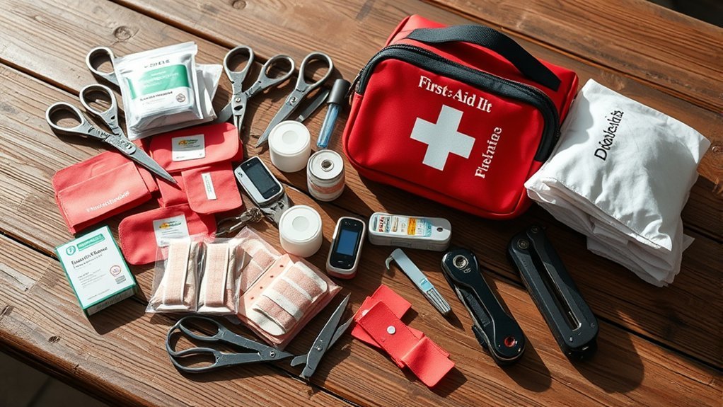 essential overland first aid supplies