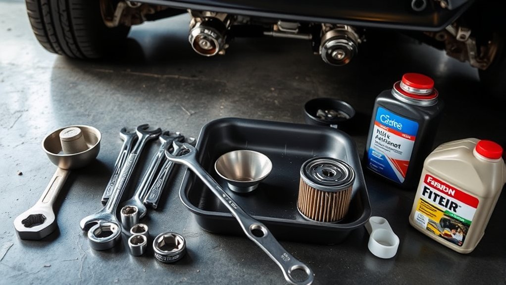 essential tools for oil change