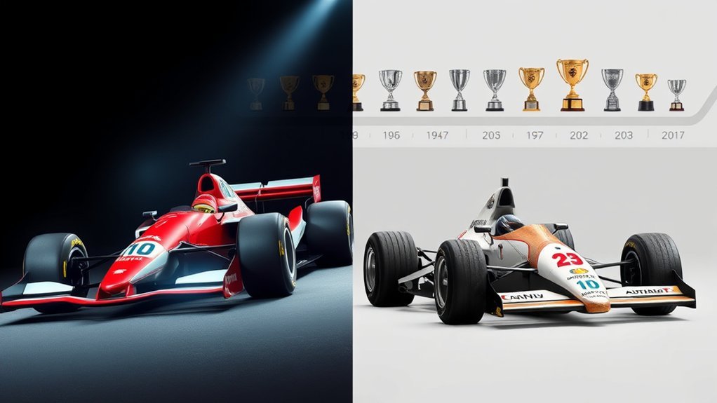 f1 legacy and evolution