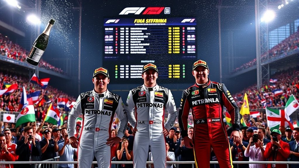 f1 results comprehensive overview