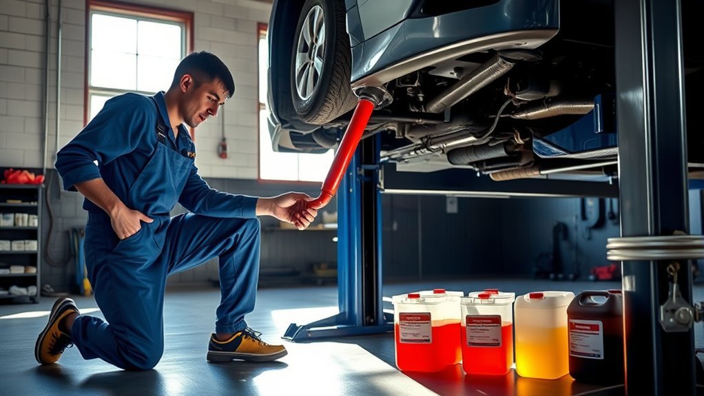 fluid maintenance for vehicles