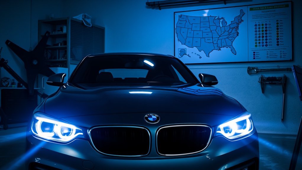 headlight modification federal regulations