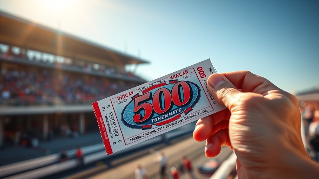indy 500 ticket pricing explained
