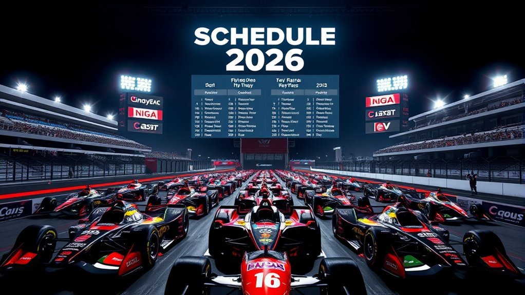 indycar 2026 race schedule