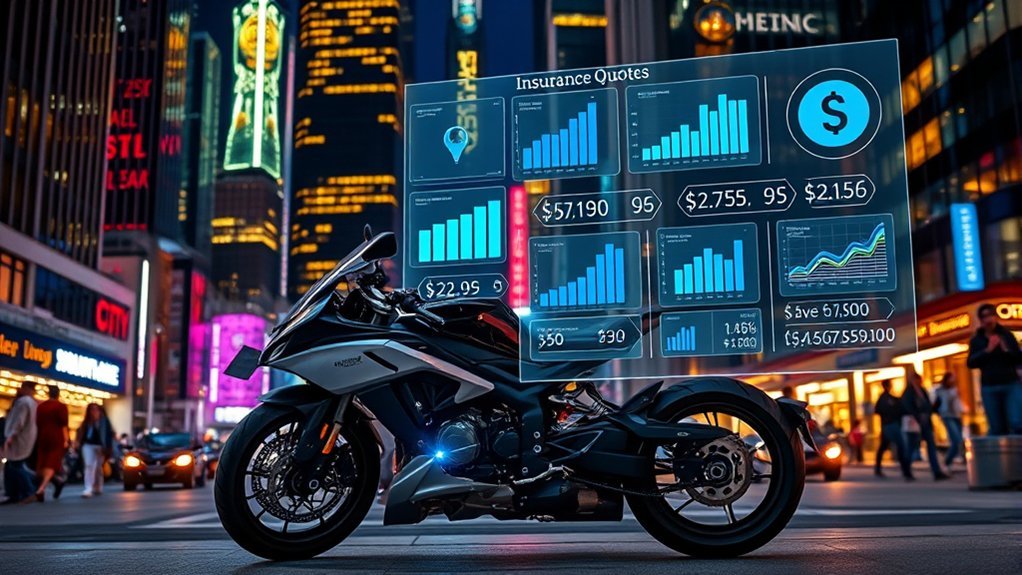 motorcycle insurance quote factors