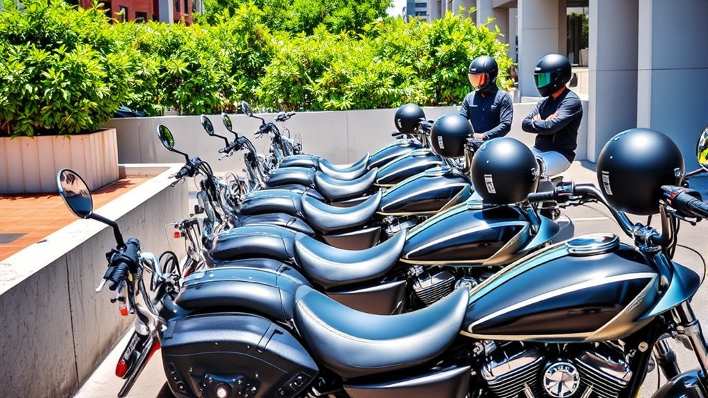 motorcycle parking practical tips