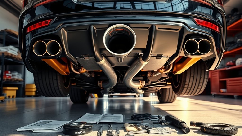 muffler removal enhances engine sound