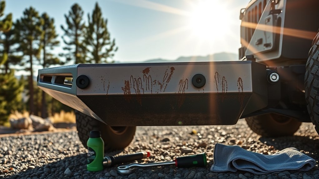 off road bumper maintenance tips