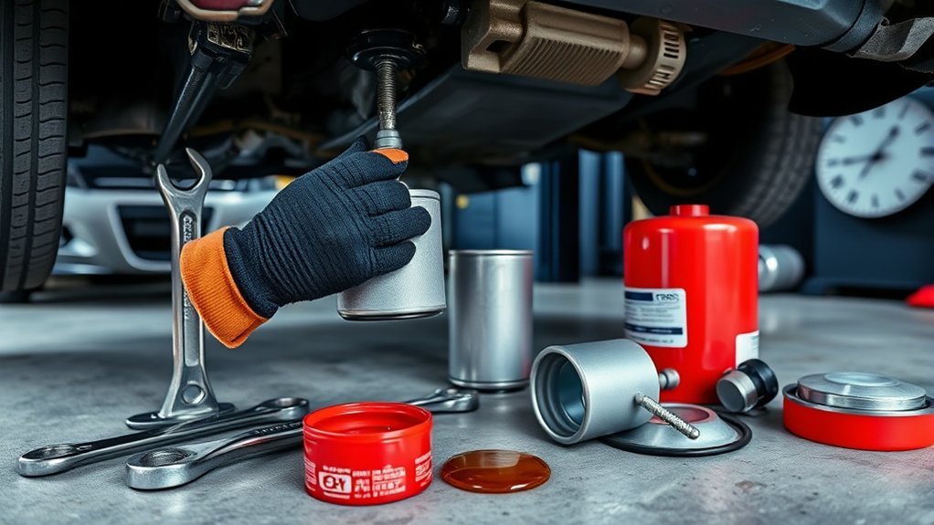 oil and filter specifications