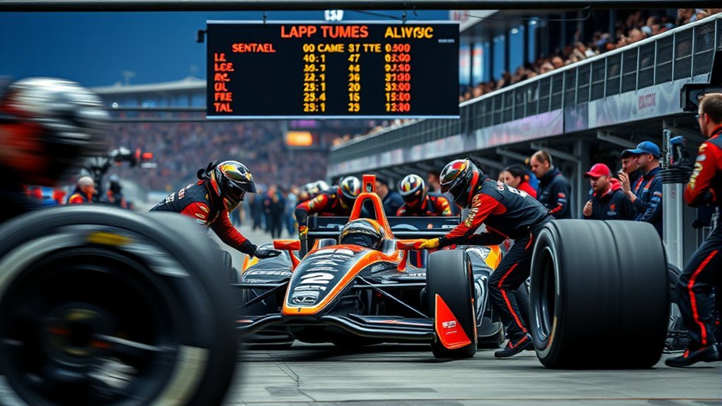 pit stops shape race outcomes