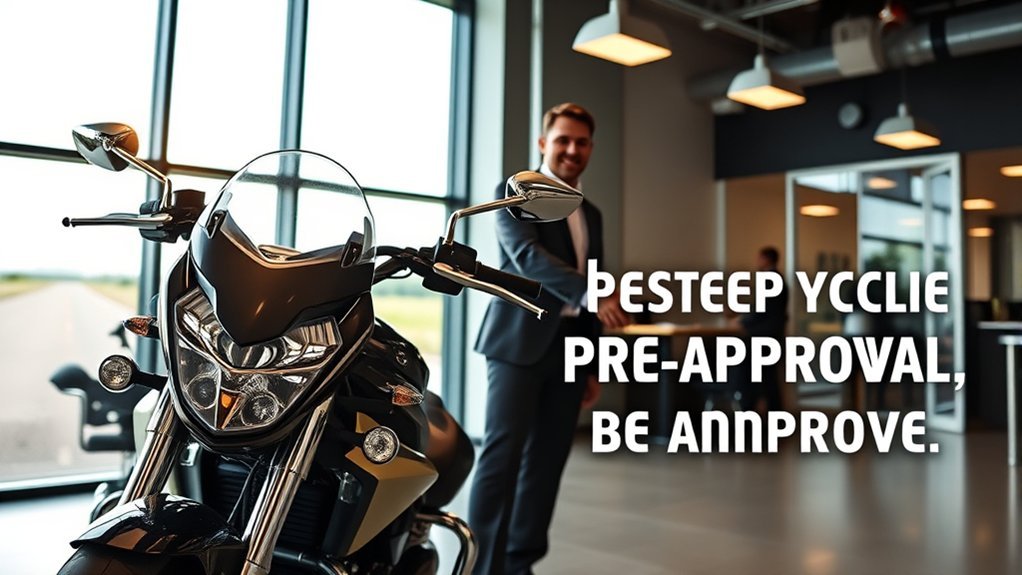 pre approval empowers motorcycle buyers