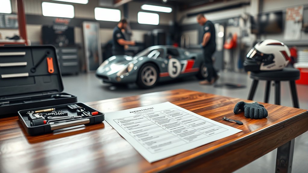 pre track vehicle safety inspection