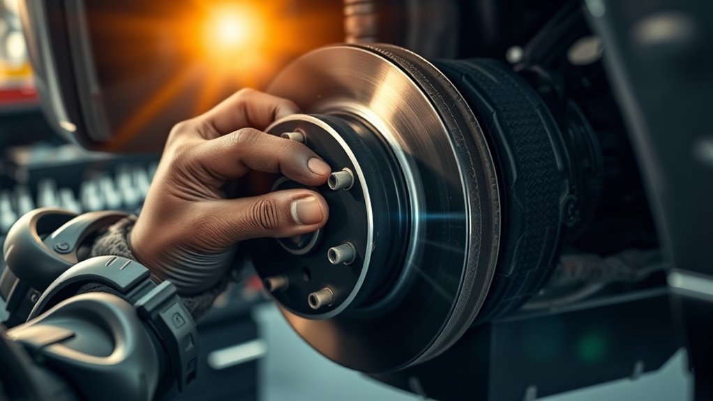 regular brake pad replacement