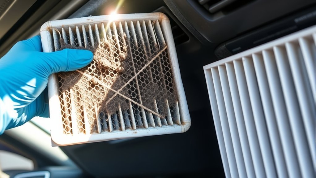 replace cabin air filter