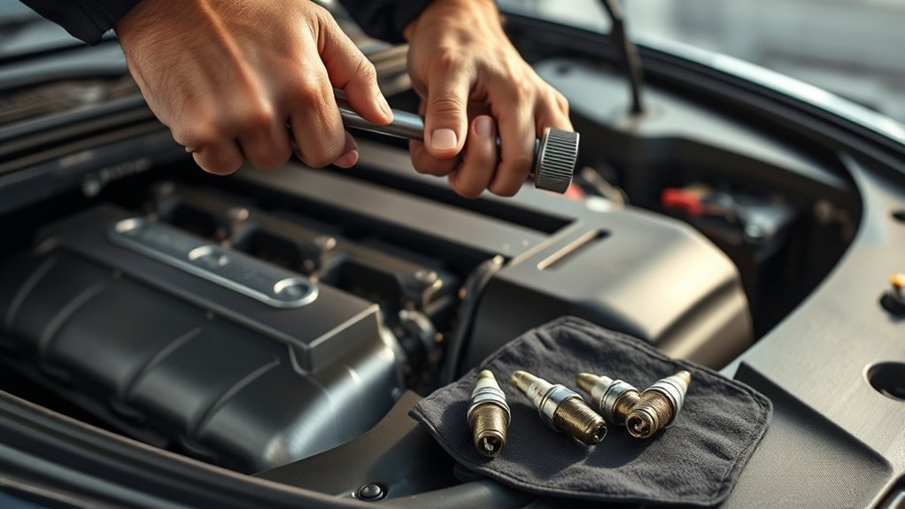 replace spark plugs regularly