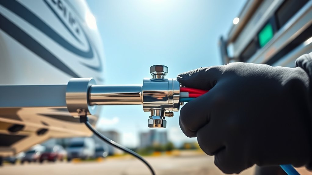 safe towing electrical connections