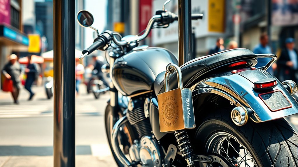 secure your motorcycle properly