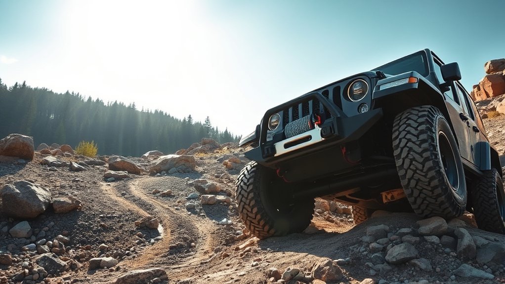 terrain impacts winch selection