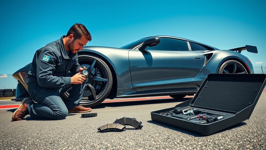 tire and brake preparation