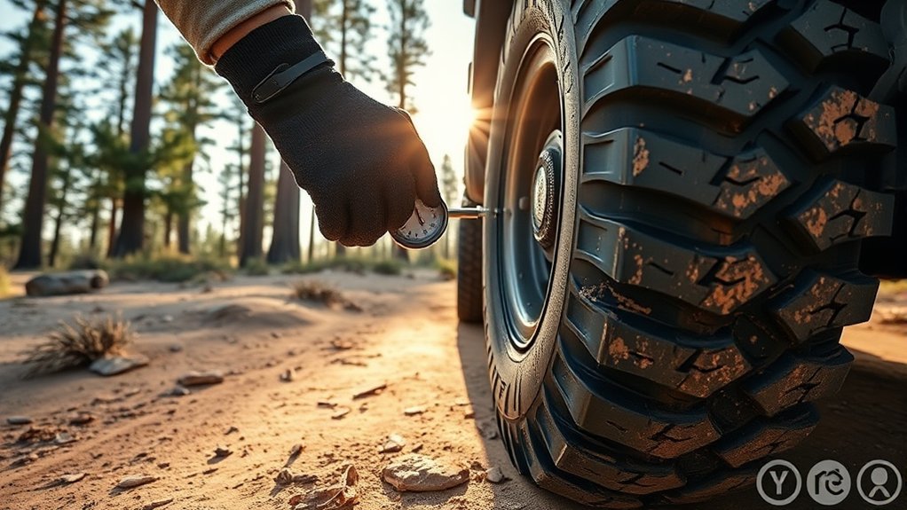 tire pressure adjustment techniques