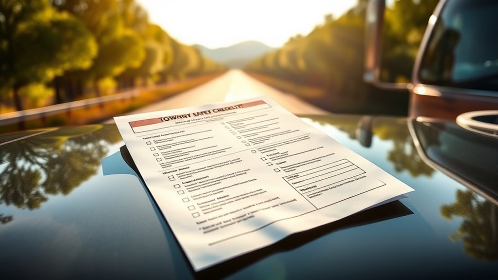 towing safety checklist importance
