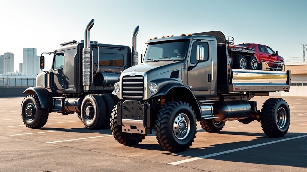 towing versus payload capacities