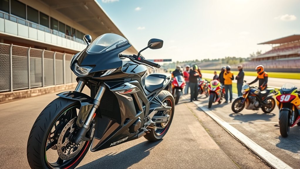 track day motorcycle selection
