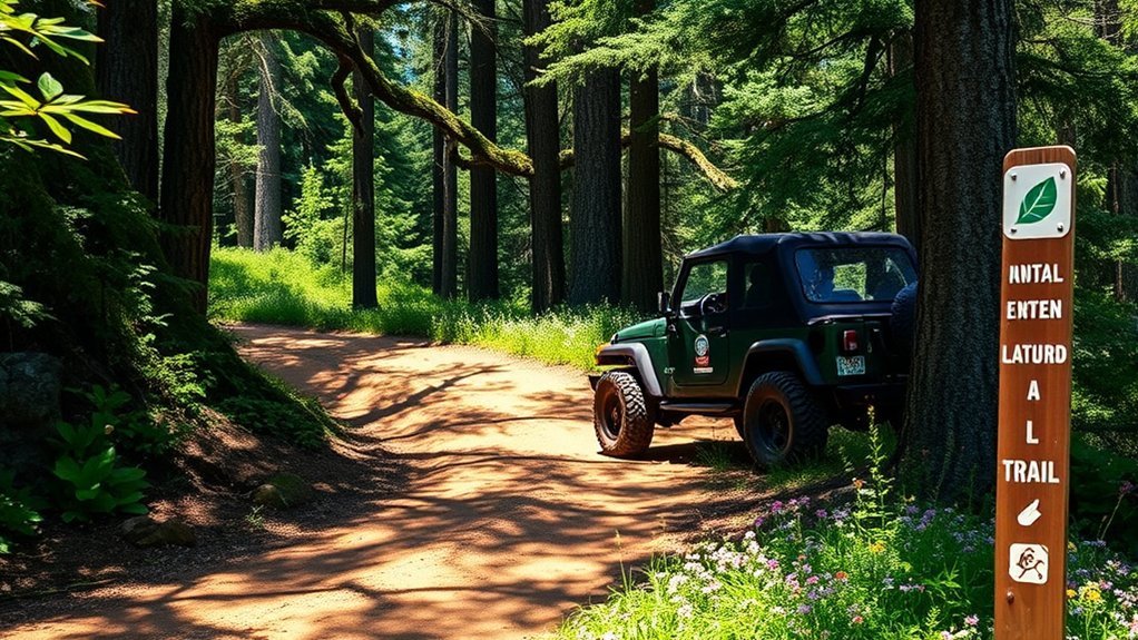 trail etiquette and conservation