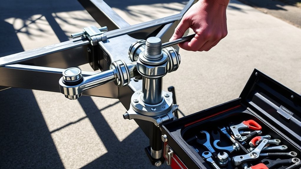 weight distribution hitch installation