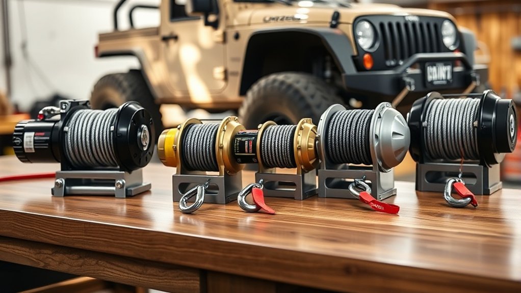 winch size determines recovery effectiveness