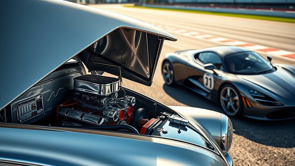 classic car horsepower comparison