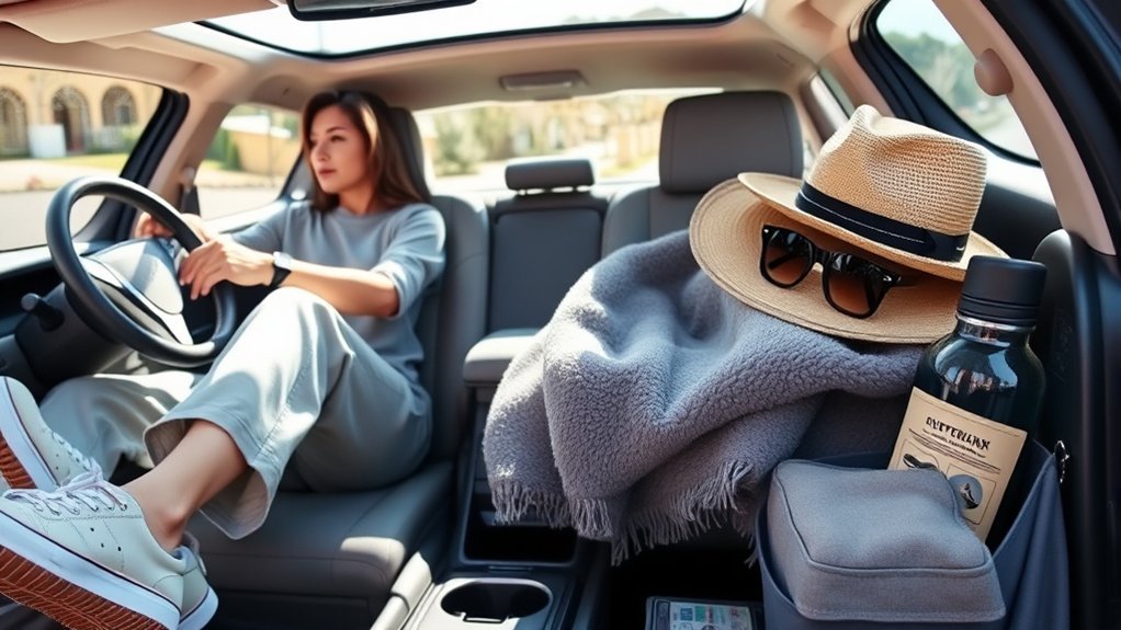 comfortable clothing for driving