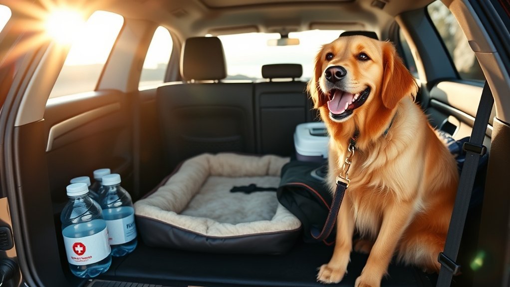 dog road trip preparations essential