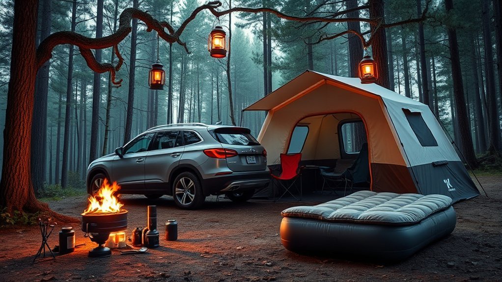 essential car camping gear