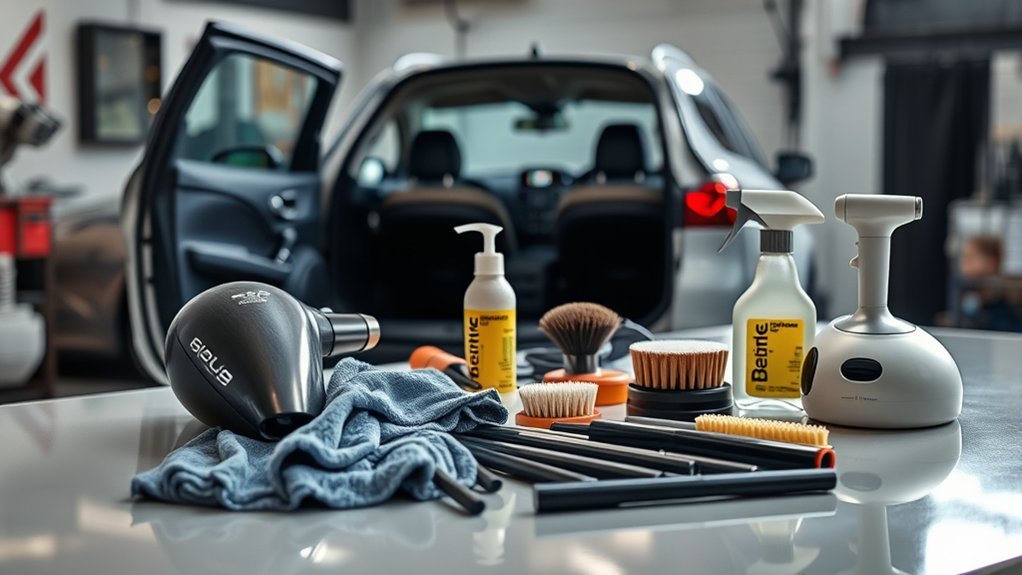 essential car cleaning tools