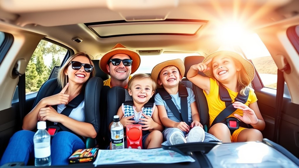 family road trip safety