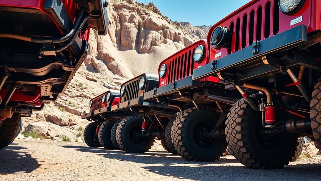 jeep trucks transfer case evolution