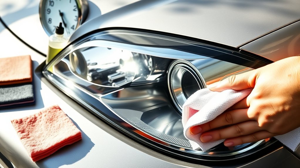 maintain restored headlights regularly