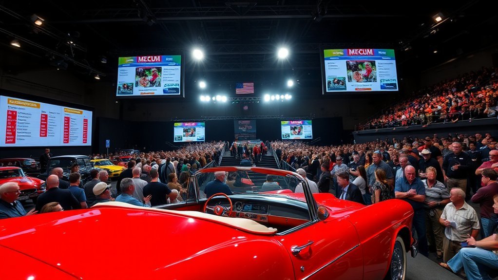 mecum auctions automotive excellence unleashed