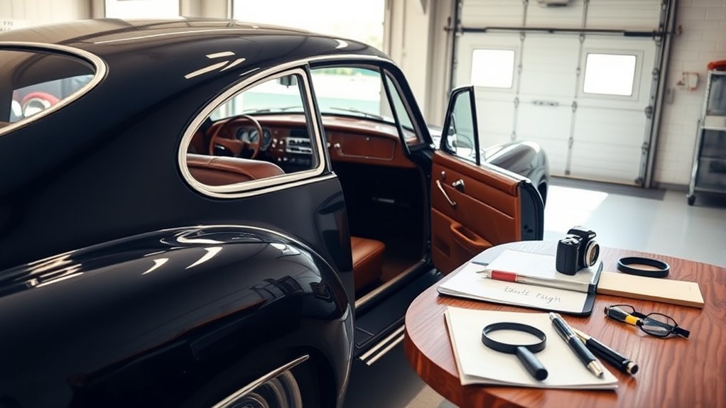 prepare for vehicle appraisal