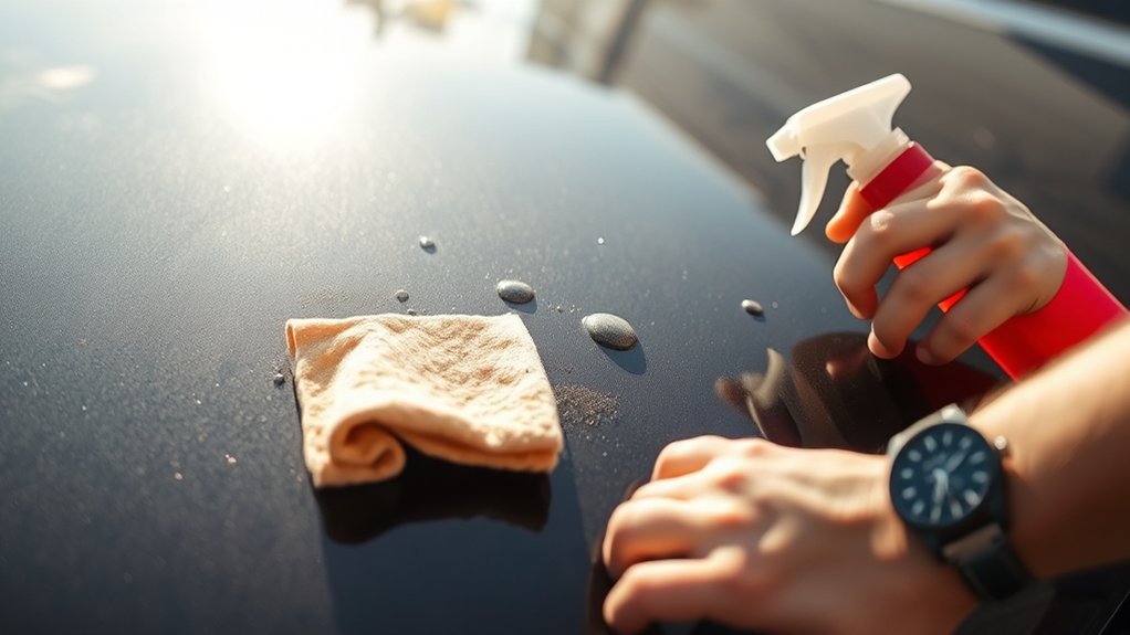 prevent water spot damage